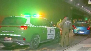 Hallan auto baleado a solo metros de homicidio en Recoleta: Dos de sus tres ocupantes estaban heridos