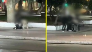Ataque al estilo 'jauría': Video muestra impactante agresión a joven en San Bernardo