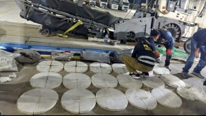 Perú decomisa más de 168 kilos de cocaína que tenía como destino Chile