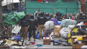 Despliegan megaoperativo contra comercio ambulante en Barrio Meiggs: Retiran carros, toldos azules y mercadería