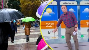 'Ahora son tres días de precipitaciones': Alejandro Sepúlveda cuenta cómo será el sistema frontal que afectará a Santiago