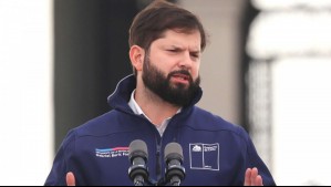 Presidente Boric llama a la calma por alerta de tsunami en costas de Chile: 'Solo sigan instrucciones de autoridades'