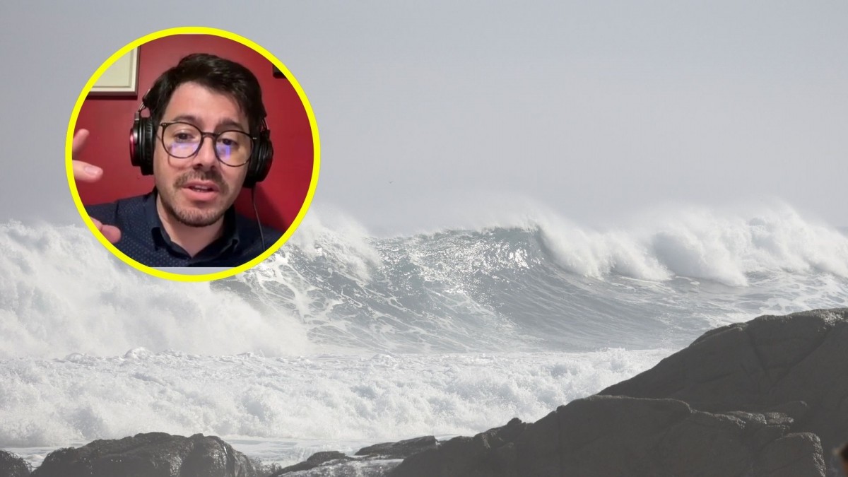 How big was the tsunami wave 2025