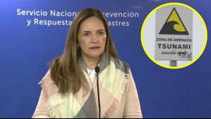 Alerta de tsunami: Senapred informa que olas llegarían en la tarde y que evacuaciones comenzarán 3 horas antes
