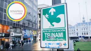 Senapred declara Alerta Roja por tsunami para todas las comunas del borde costero continental de Chile
