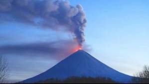 Volcán Kliuchevskoi entra en erupción tras terremoto 8,8 en Rusia