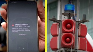 'Alerta de emergencia, evacúe a zona segura': Suenan alarmas SAE en la región de Valparaíso por alerta de tsunami