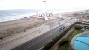 En vivo: Así estuvo el mar en La Serena en medio de la alerta de tsunami
