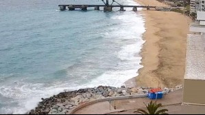 En vivo: Así estuvo Viña del Mar antes del arribo del tren de olas por alerta de tsunami