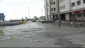 Video muestra calles totalmente vacías en Valparaíso tras evacuación por alerta de tsunami