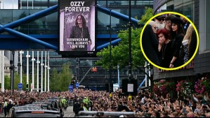 El último adiós a Ozzy Osbourne: Miles de fanáticos llegaron a despedir al 'Príncipe de las Tinieblas' en su ciudad natal