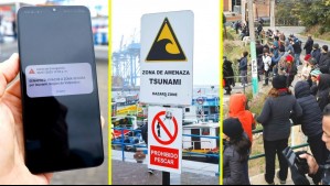 Senapred explica qué debe pasar para levantar la evacuación por alerta de tsunami en Chile