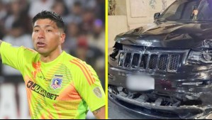 Brayan Cortés sufre accidente de tránsito en la Costanera Norte: Los detalles del siniestro que afectó al jugador de Colo Colo