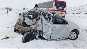 Tragedia familiar en Magallanes: Padre e hijo mueren tras chocar en su auto contra un camión