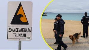 SHOA cancela totalmente la amenaza de tsunami en las costas de Chile