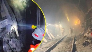 Un fallecido deja derrumbe en mina El Teniente: Reportan 9 trabajadores heridos y 5 desaparecidos