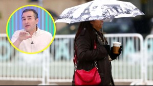 'Es una lluvia importante': Alejandro Sepúlveda adelanta que las precipitaciones se extenderán por 3 días en Santiago