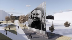 De acero y con los nombres de mujeres chilenas: Así será el monumento a Gabriela Mistral en Plaza Italia