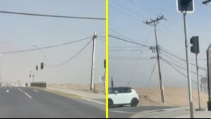Rachas de hasta 60 kilómetros por hora: Videos muestran tormentas de arena en el norte de Chile