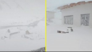 Videos muestran gran cantidad de nieve en zonas altas del norte de Chile