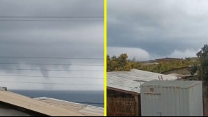 Reportan posible tromba marina en las costas de Quintay: ¿Qué son y por qué se producen?