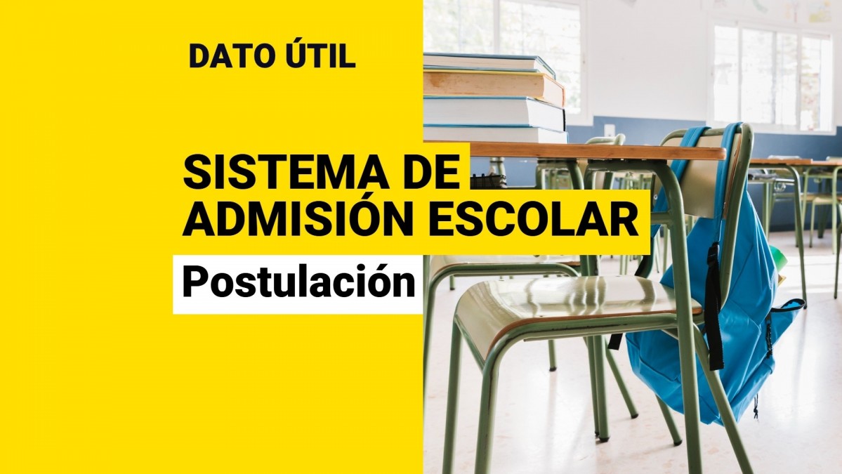 Este martes empiezan las postulaciones del Sistema de Admisión Escolar: Así es cómo puedes hacerlo