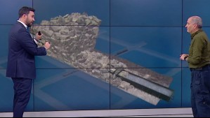 Simulación muestra cómo habría sido el derrumbe al interior de mina El Teniente