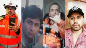 Tenían cerca de 30 años y la mayoría nació en O'Higgins: ¿Quiénes eran los mineros fallecidos en derrumbe en El Teniente?