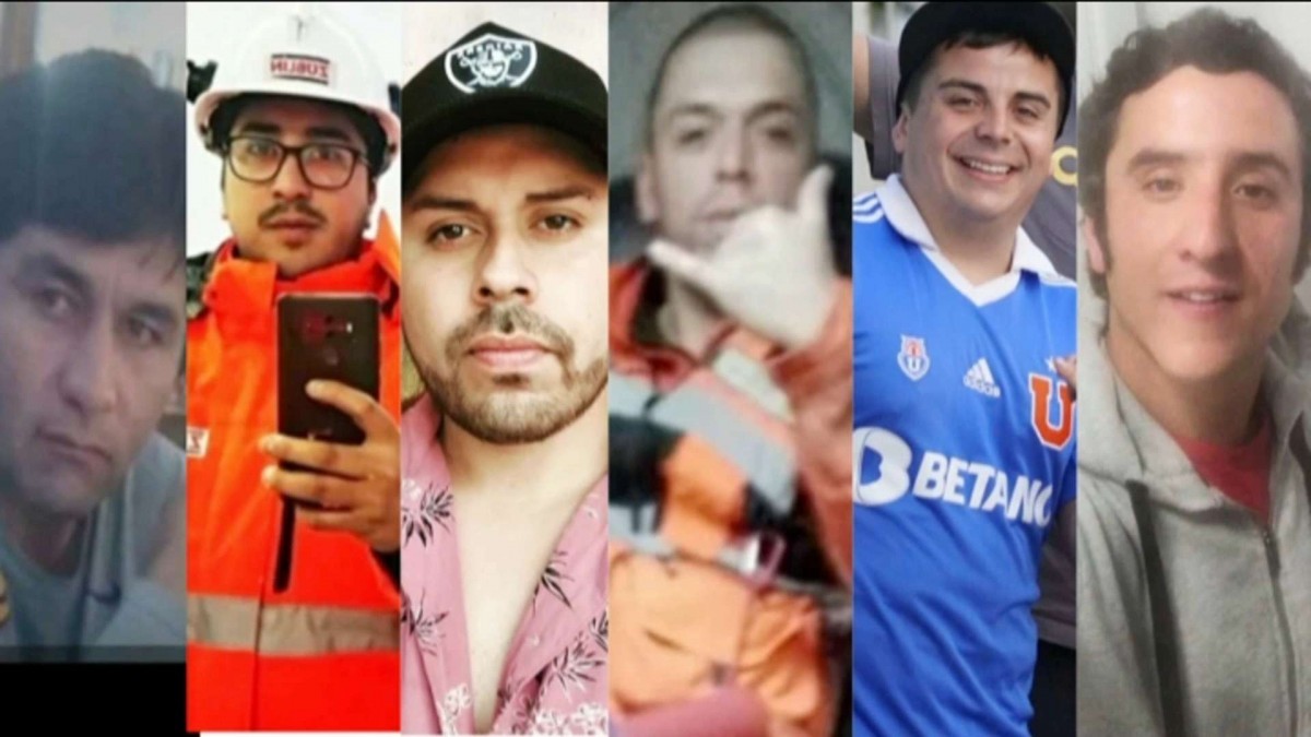La historia de los 6 mineros fallecidos en El Teniente