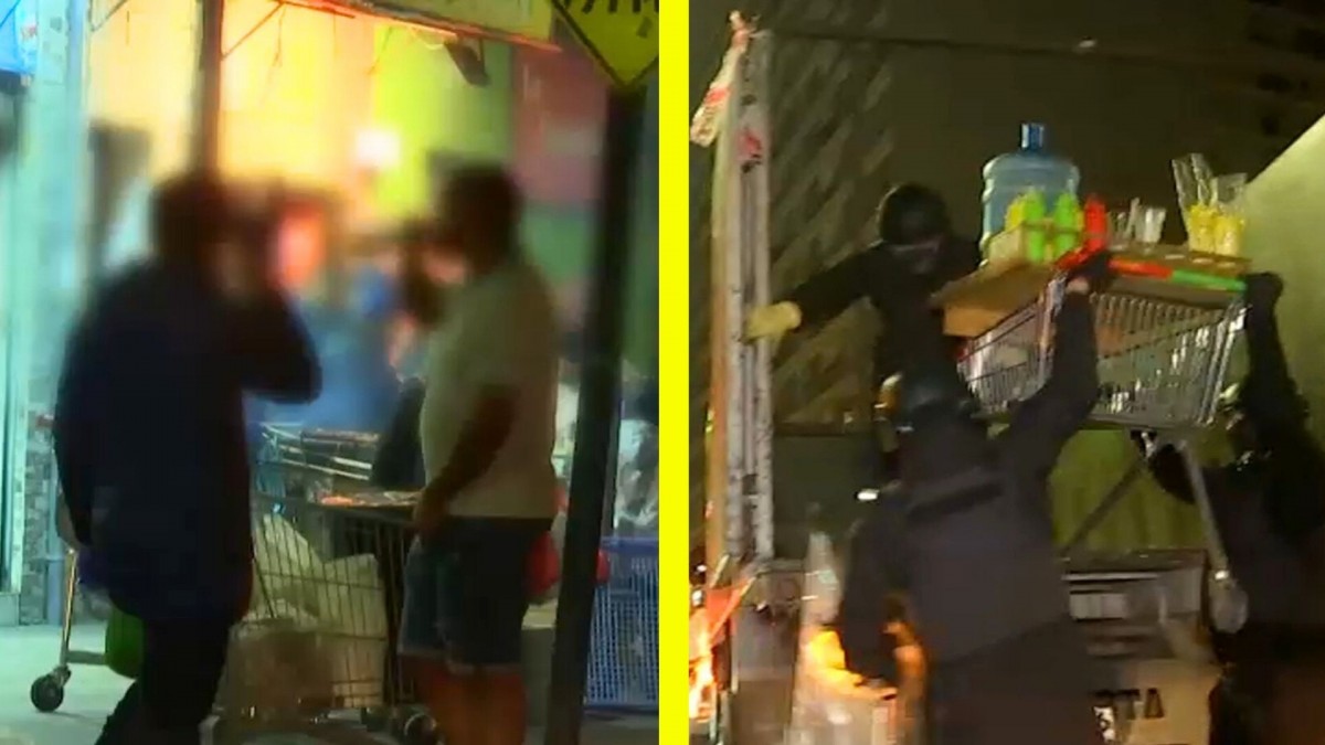 Operativo policial en la 