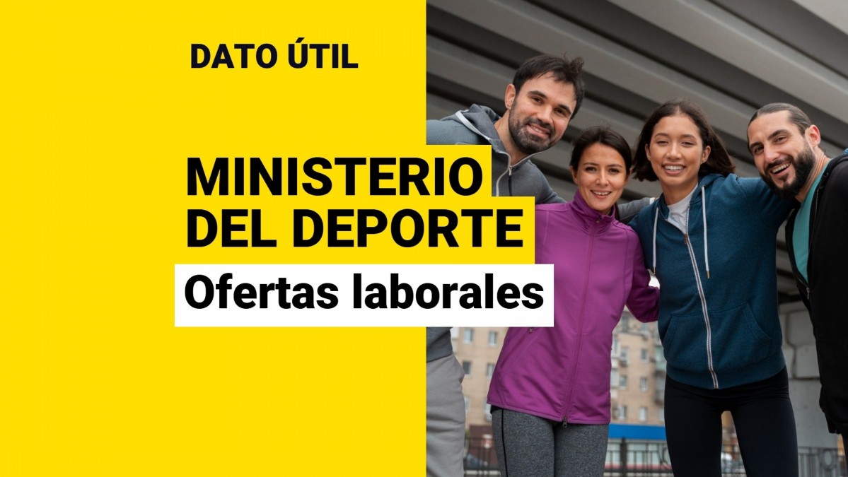 Sueldos superan los $2,4 millones: Conoce las ofertas laborales del Ministerio del Deporte y cómo postular