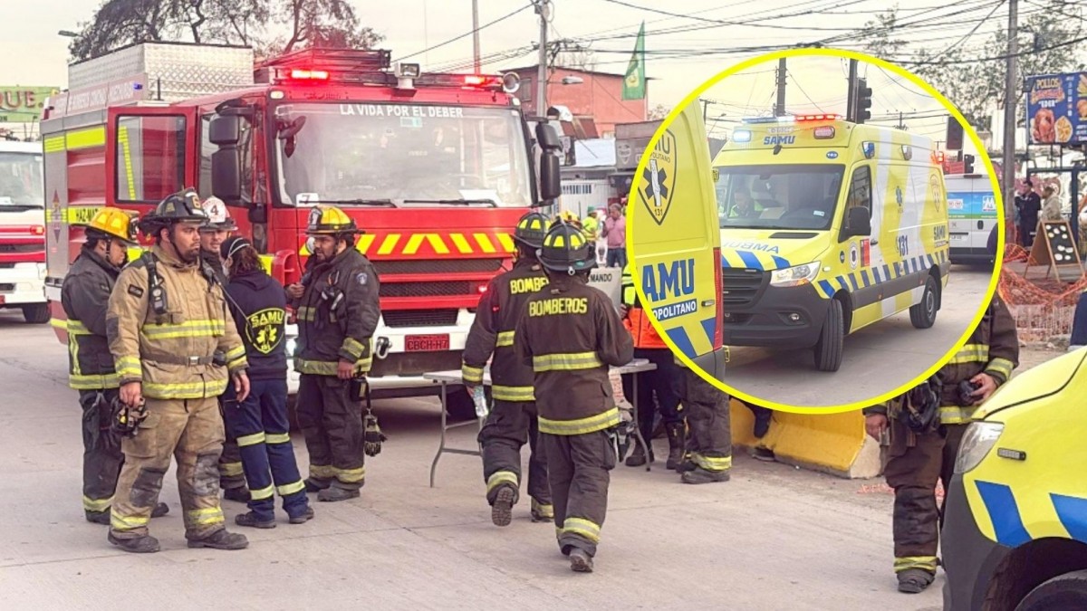 Fuga de gas genera evacuación de dos colegios en Conchalí: Menor de 12 años debió ser llevada a un centro médico