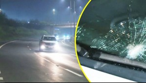Conductores denuncian ataques con piedras en Ruta 78: 'Esto es tierra de nadie'