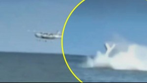 Avioneta se estrella contra el mar frente a los bañistas en Estados Unidos