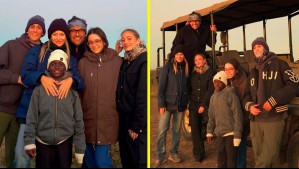 Familia Araneda Vacarezza se fue de vacaciones a Sudáfrica y anticipan nuevo proyecto: 'Se vienen cositas'