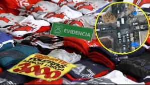 Gran operativo en Meiggs concluye con dos detenidas y $300 millones decomisados en mercadería falsificada
