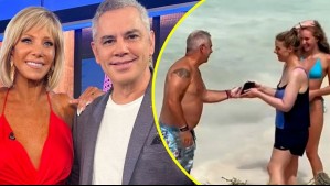 Raquel Argandoña 'echa al agua' a José Miguel Viñuela tras pillarlo en curiosa situación: 'Mira cómo se hace el mino'