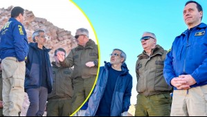 Ministro Cordero y autoridades de Carabineros y la PDI recorren zonas fronterizas en el norte