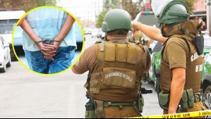 Conductor armado intentó atropellar a Carabineros para evitar fiscalización en Quinta Normal: Terminó chocando y fue detenido