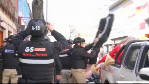 En medio de la violencia: Continúan fiscalizaciones en Barrio Meiggs para desarticular redes de falsificación de prendas