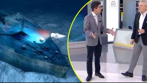 Nuevos hallazgos en caso del Titán: Pablo Cuéllar explica cómo colapsó el submarino que apostaba por conocer al Titanic