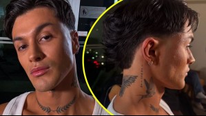 Nicolás Solabarrieta se arrepintió de tatuarse el cuello y decidió borrarse varios diseños: 'Es bastante doloroso'