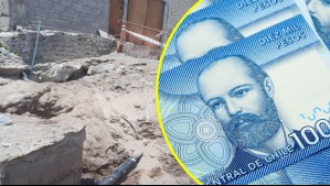 Filtraciones de agua provocaron un socavón en el patio de su casa en Alto Hospicio: Ahora recibirá millonaria compensación