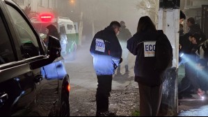 'Se recuperó un proyectil de su cuerpo': Hombre de 27 años en riesgo vital tras ser baleado en plena vía pública en La Pintana