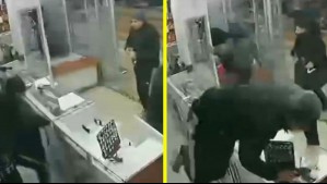 Video muestra el violento 'turbazo' a joyería de Maipú