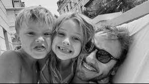 Tierno reencuentro de Benjamín Vicuña con sus hijos menores: 'Muy feliz'