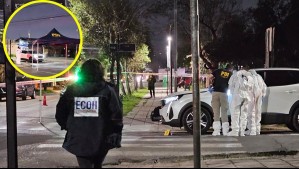Hombre muere baleado al interior de un vehículo en La Granja: Homicidio ocurrió cerca de una comisaría de Carabineros