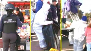 Desde bebidas y papas fritas hasta ropa: Retiran comercio ambulante que se instalaba afuera de Metro Macul