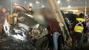 Accidente en San Pedro de la Paz deja cinco lesionados y servicio de Biotren suspendido