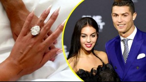 Esto costaría el anillo de compromiso que Cristiano Ronaldo le regaló a su pareja Georgina Rodríguez